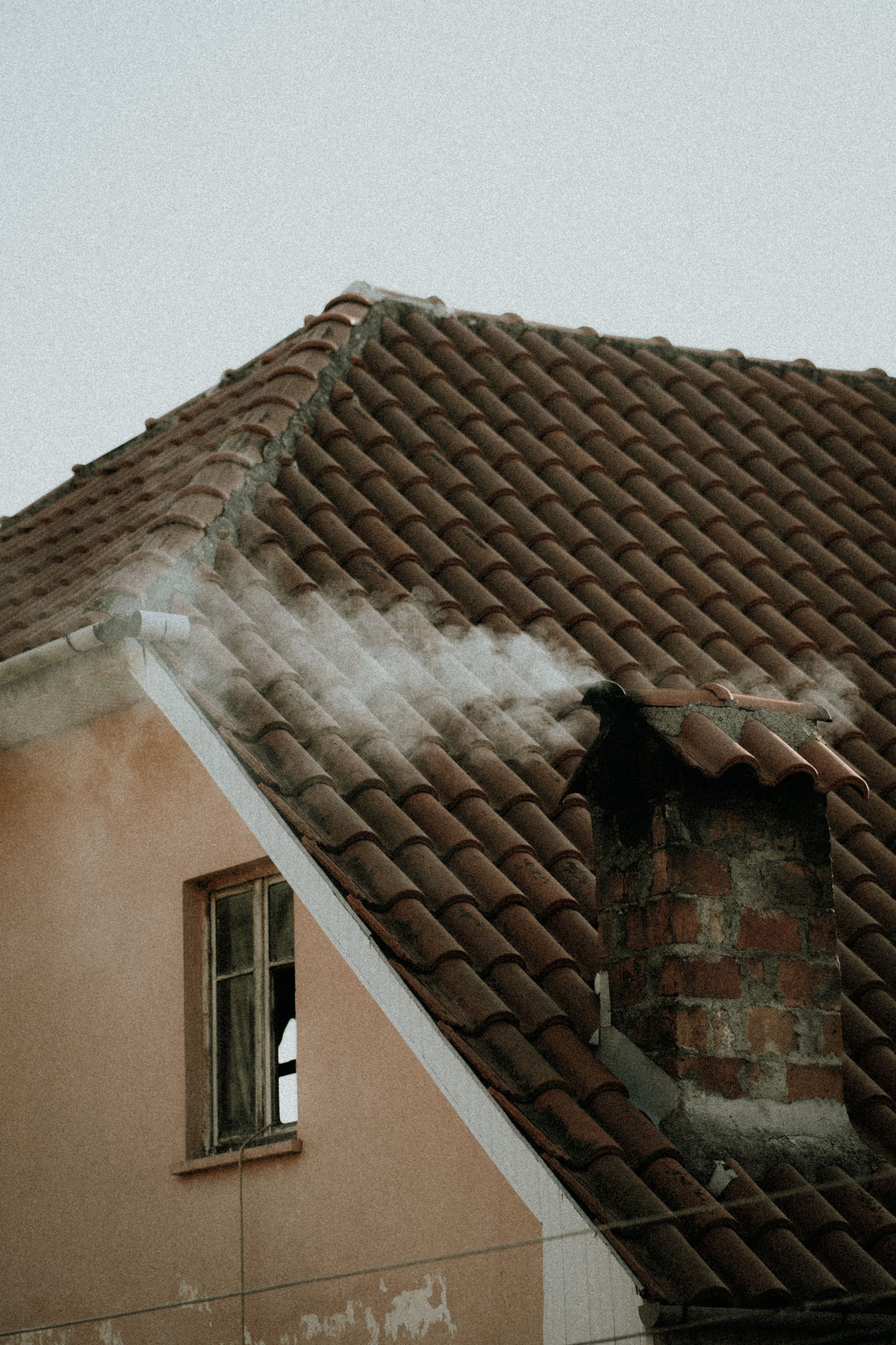 Roof repair work