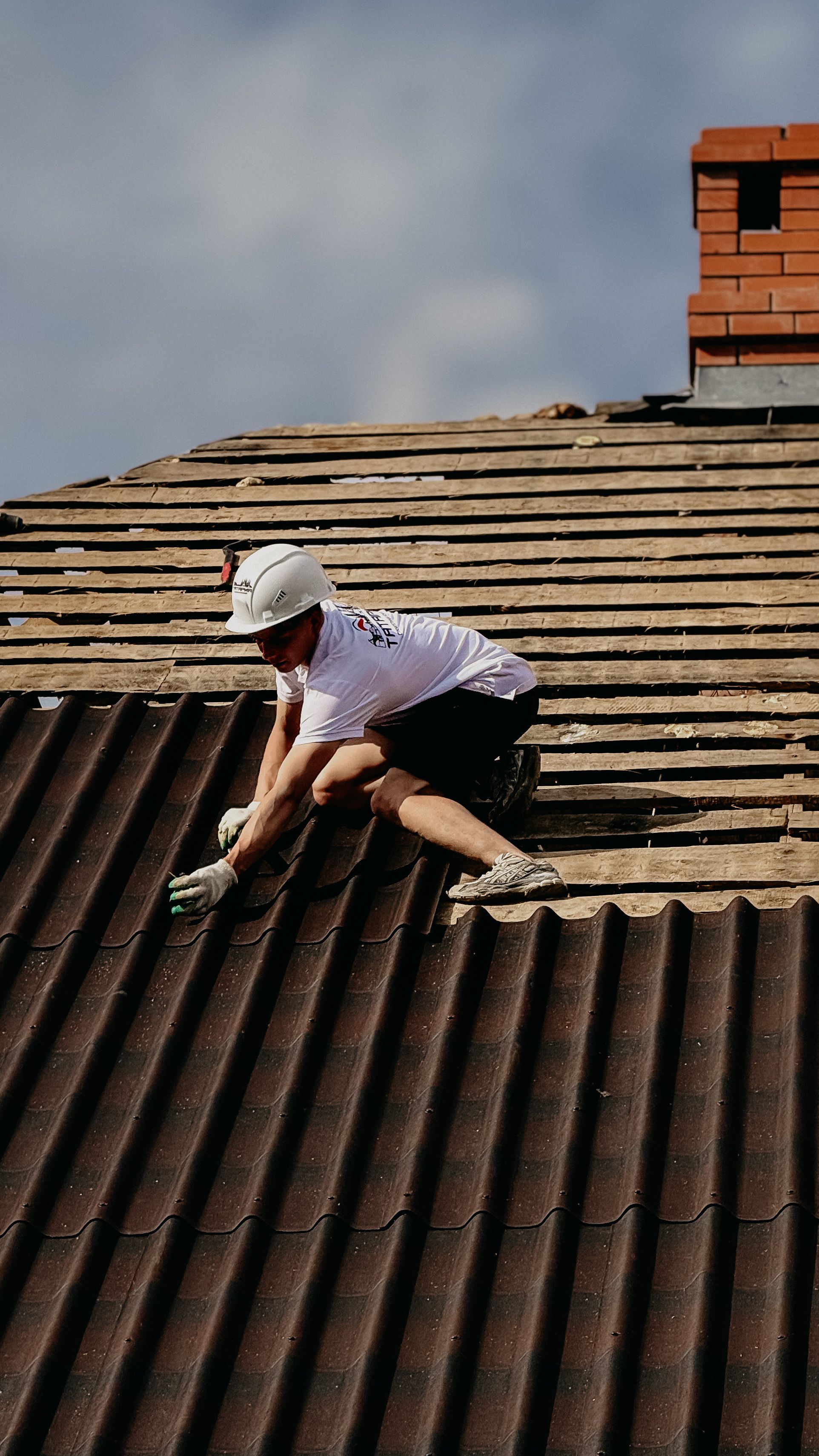 Chimney repair project